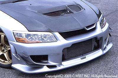 C-West | Front Bumper for Mitsubishi Lancer Evolution VII / VIII / IX (CT9A) - photo 2