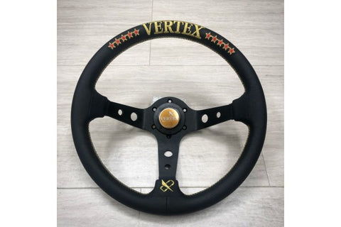 Vertex 10 Star Steering Wheel (Gold) 330mm