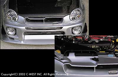 C-West | Front Grille Type II for Subaru Impreza (GDB / GDA / GD9) - photo 1