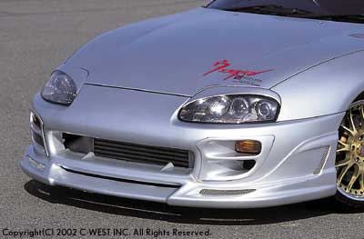 C-West | Front Half Spoiler (Early Model) for Toyota Supra (JZA80) - photo 1