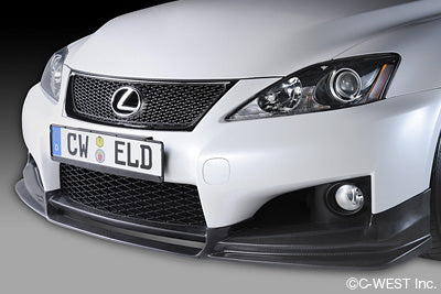 C-West | ELD Front Half Spoiler for Lexus IS F (USE20) - photo 1