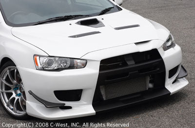 C-West | Front Bumper for Mitsubishi Lancer Evolution X (CZ4A) - photo 1