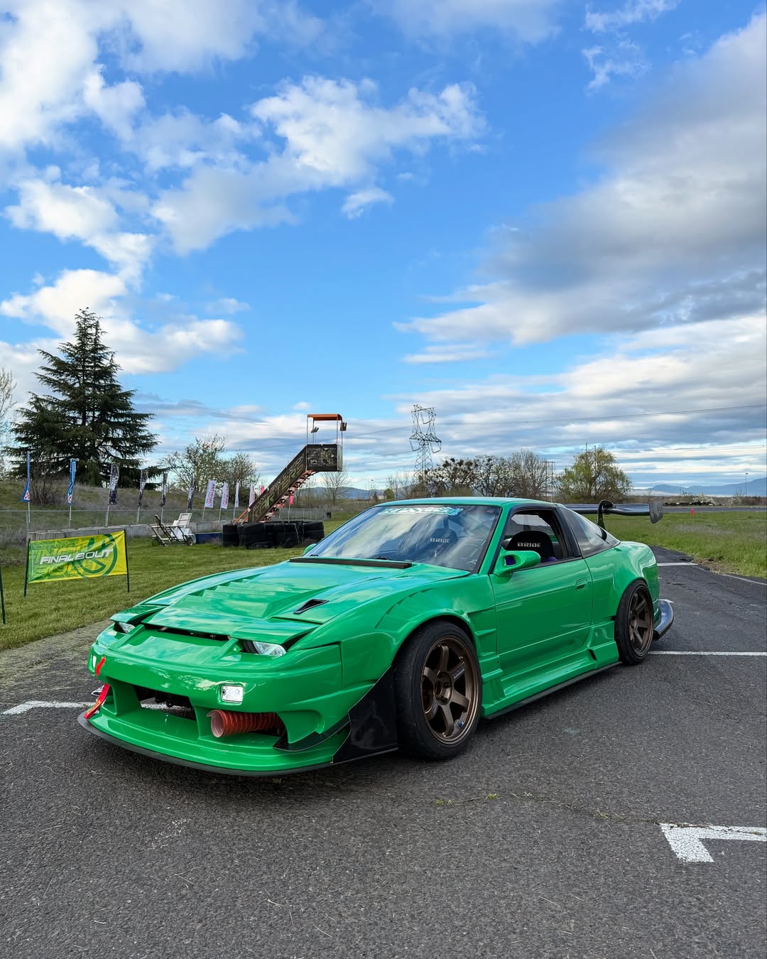 Origin Lab | Racing Line Type 2 Side Skirts for Nissan 180SX