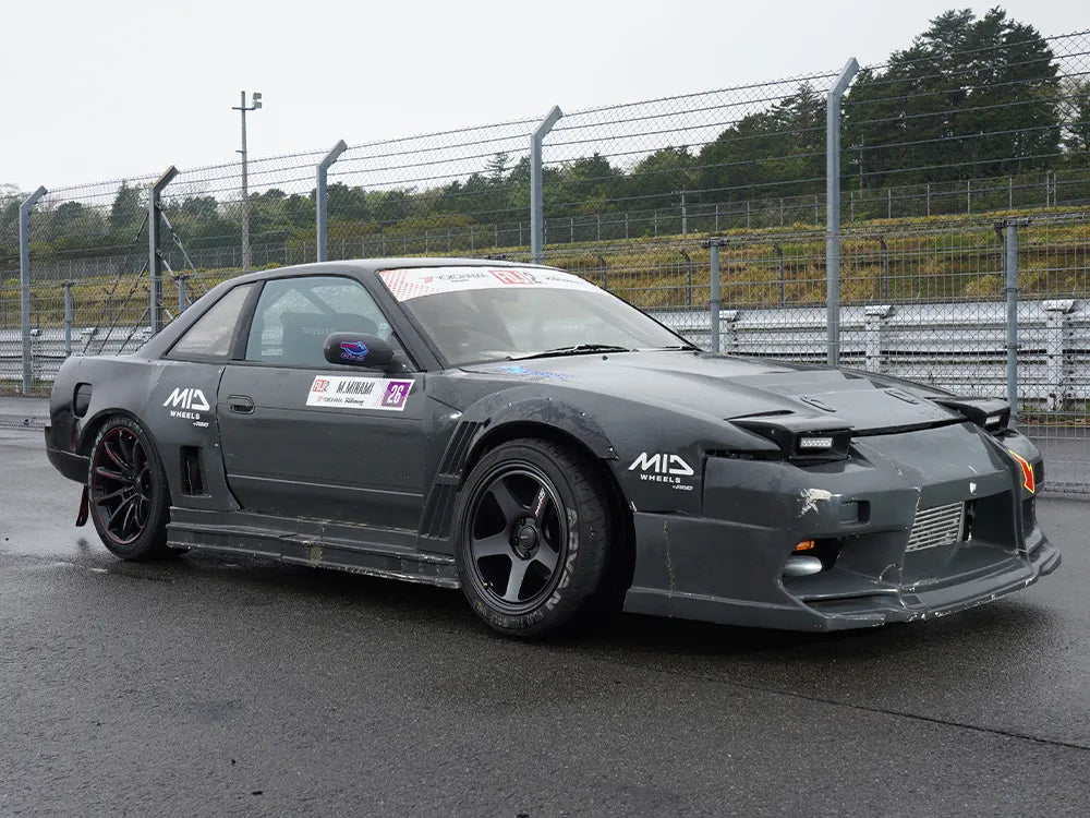 Rays | MID RACING TR50 Tarmac Black | 4X100 | 16X7.0 +35