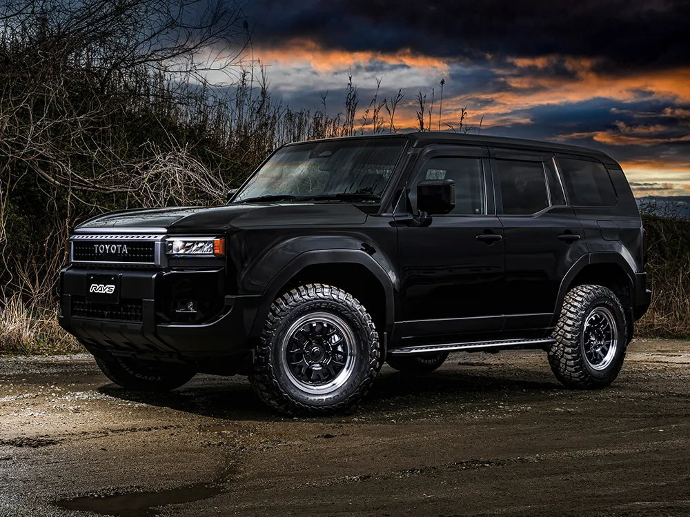 Rays | RAYS OFFROAD 07X Black/Rim DC | 5X114.3 | 17X8.0 +35