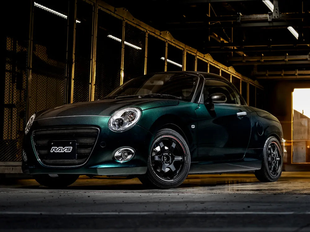 Rays | Volk TE37 SONIC TIME ATTACK EDITION Black/REDOT | 4X100| 15x6.0 +43