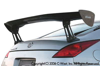 C-West | GT-Wing II S 3D Carbon Flap Wing for Nissan 350Z / Fairlady Z (Z33) - photo 1