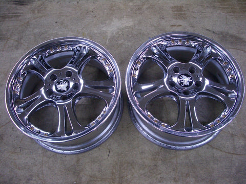 Weds Kranze Cerberus 1 PAIR (2) 5x114.3 18x7.5+43