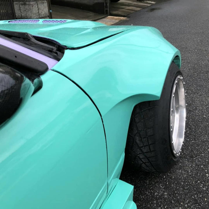 Car Produce AKR |  Otoko-Mae Shokai Fender Set +75mm for Nissan Silvia S13