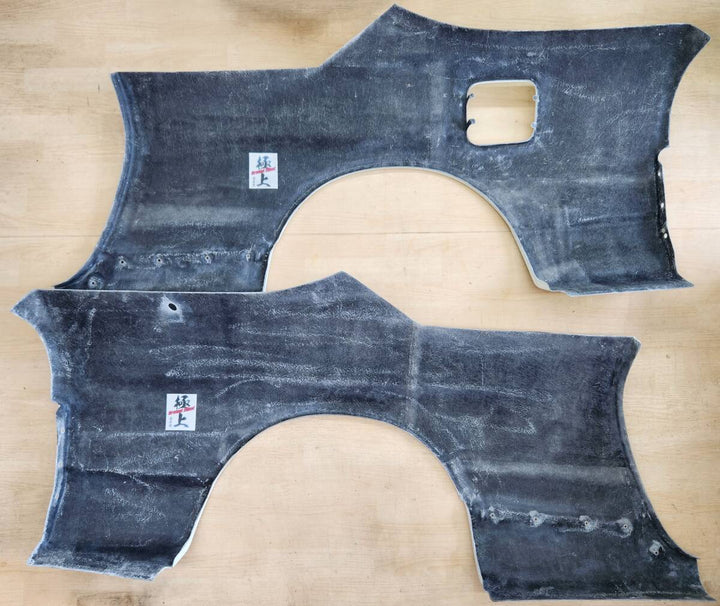 Ground Effect | GTR Style Rear Fenders for Nissan Skyline R33