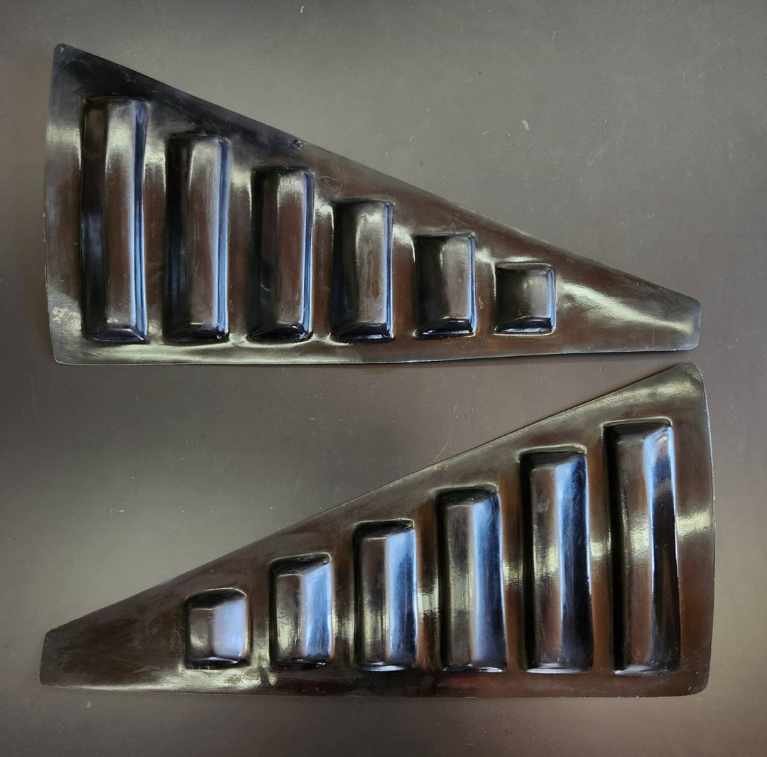 Ground Effect | Superb Quarter Window Louvers for Mazda RX7 (FA) SA22