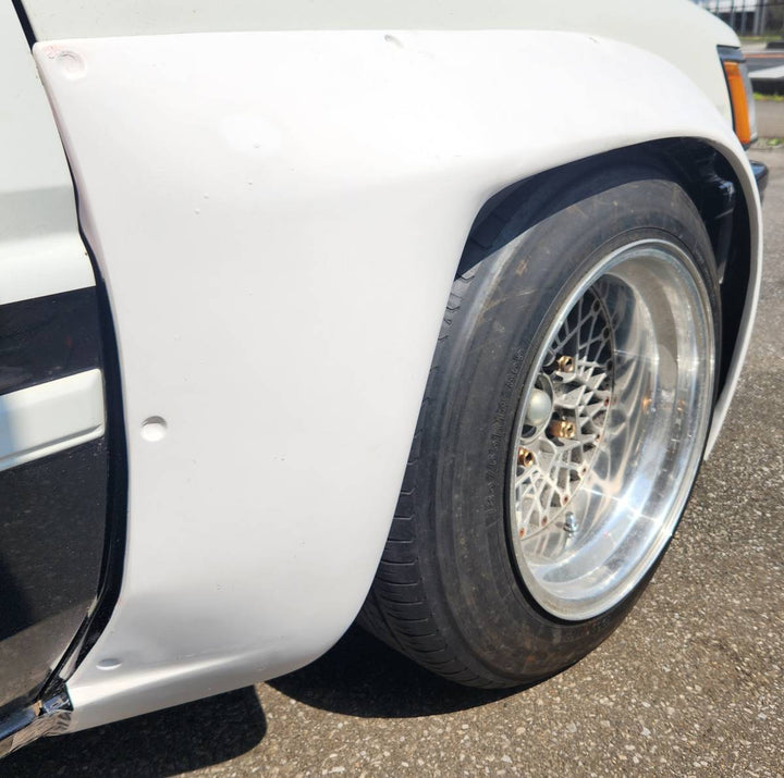 Ground Effect | TRD Type N2 Style Front Fender Flares for Toyota AE86 / AE85  Levin (pre-facelift)