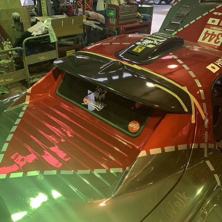 Ground Effect | Roof Wing for Mazda RX7 FD3S
