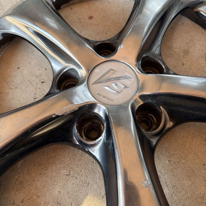 Work VS-KF wheel pair 5x114.3 18x8+38