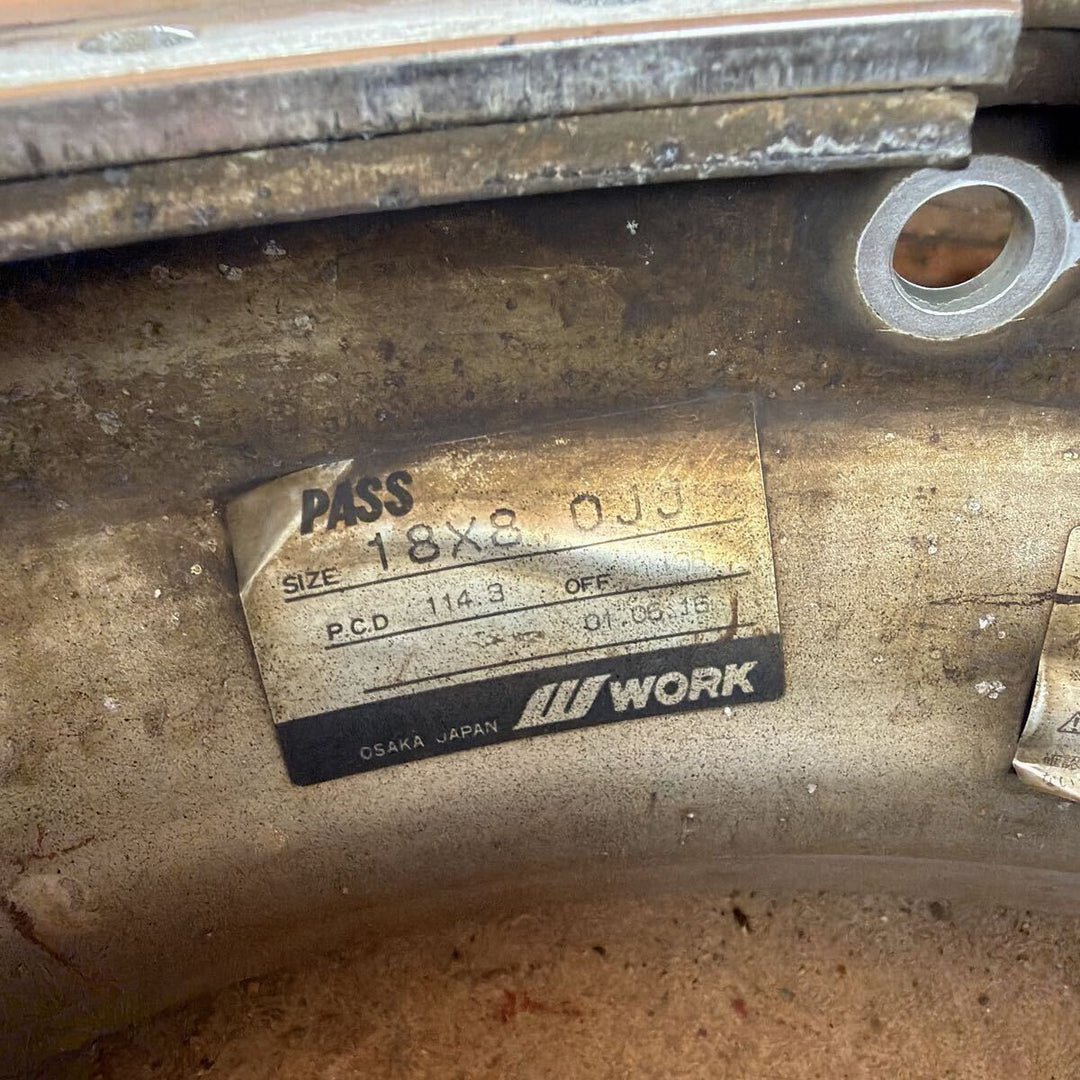 Work VS-KF wheel pair 5x114.3 18x8+38