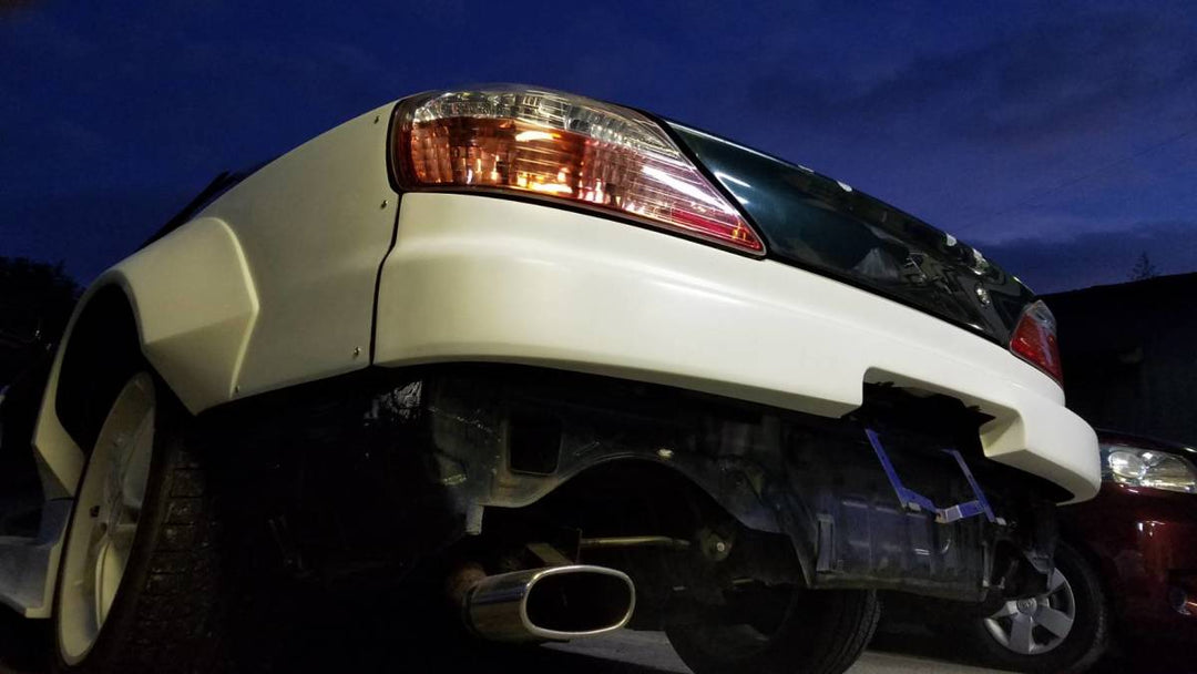 Car Produce AKR | 1/2 Cut Rear Bumper for Nissan Silvia S15