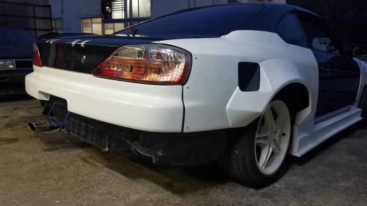 Car Produce AKR | 1/2 Cut Rear Bumper for Nissan Silvia S15