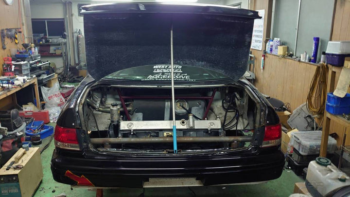 Car Produce AKR | FRP Lightweight Trunk for Toyota JZX100 Mark II