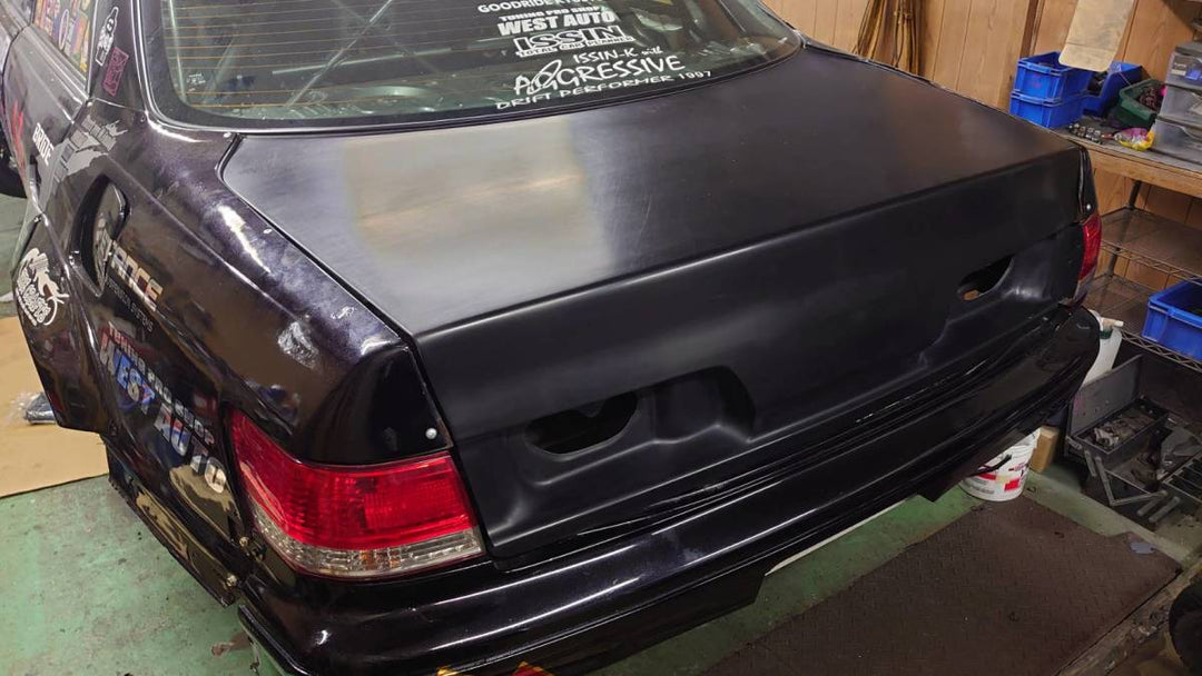 Car Produce AKR | FRP Lightweight Trunk for Toyota JZX100 Mark II