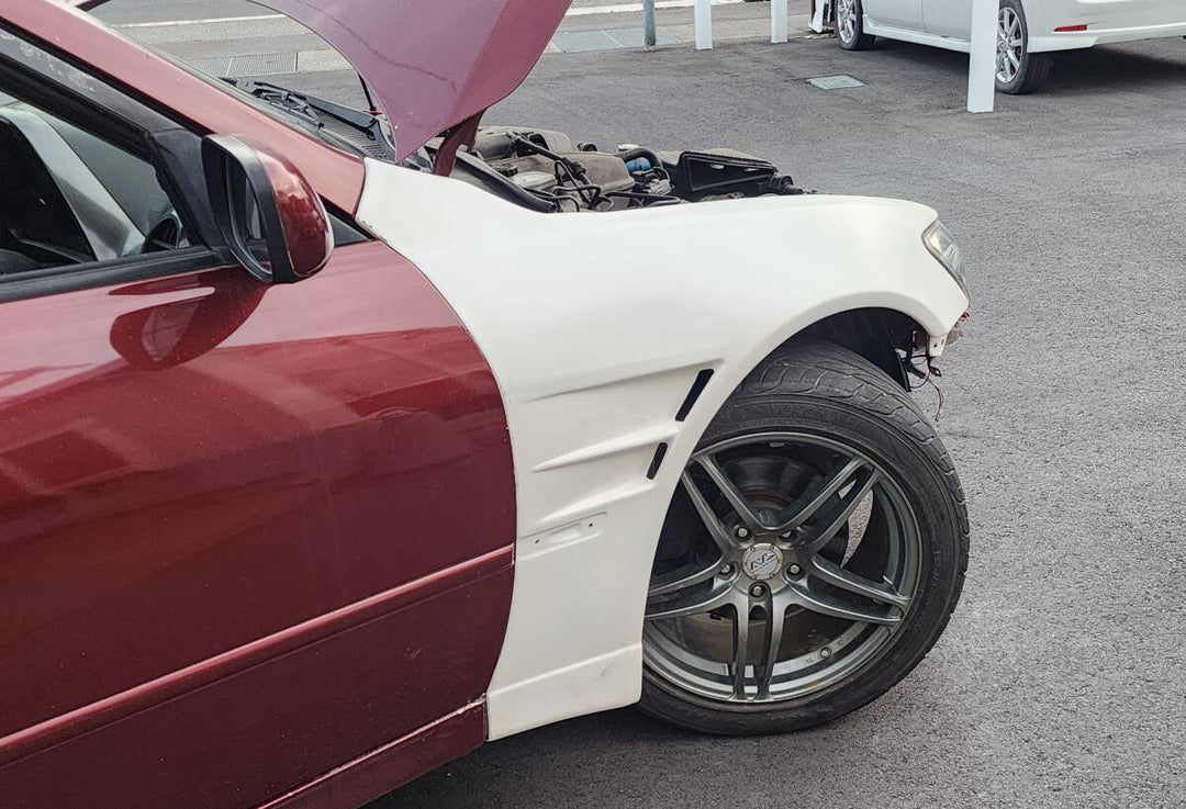 MISSILE | Front Wide Fenders Double Duct for Toyota Altezza / Lexus IS200 / IS300 (XE10)