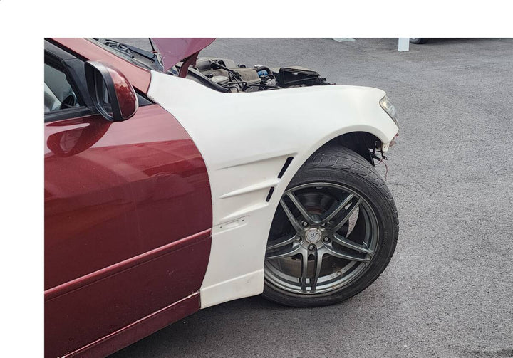 MISSILE | Front Wide Fenders Double Duct for Toyota Altezza / Lexus IS200 / IS300 (XE10)