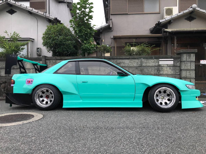 Car Produce AKR |  Otoko-Mae Shokai Rear Fenders +75mm for Nissan Silvia S13 (240SX S13 Coupe)