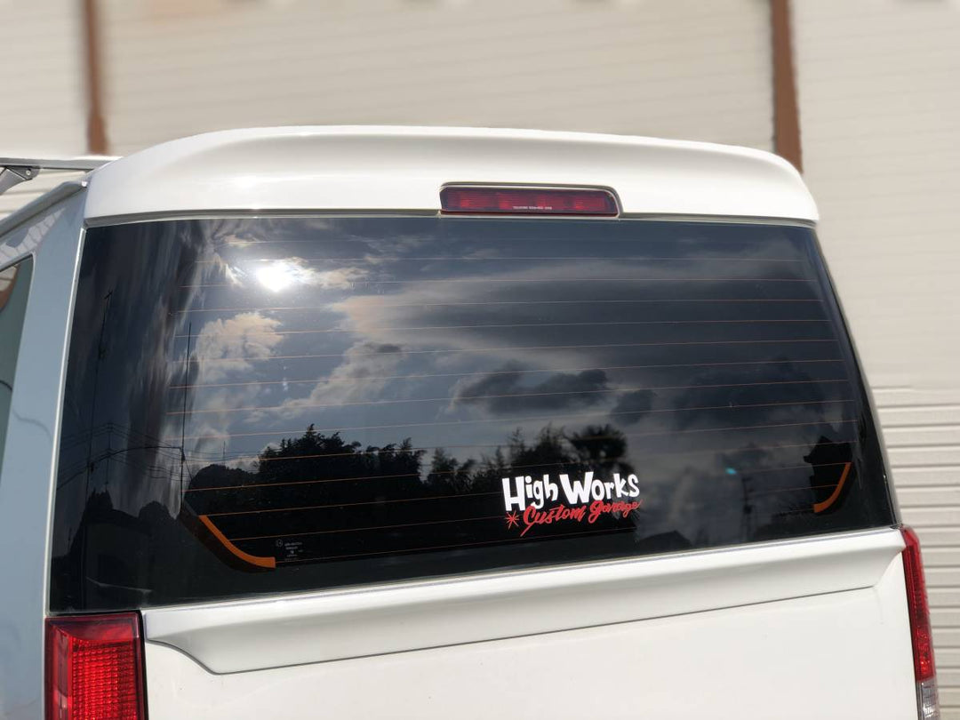 Highworks | Rear Wing for Suzuki Every DA64W / DA64V - Low Roof