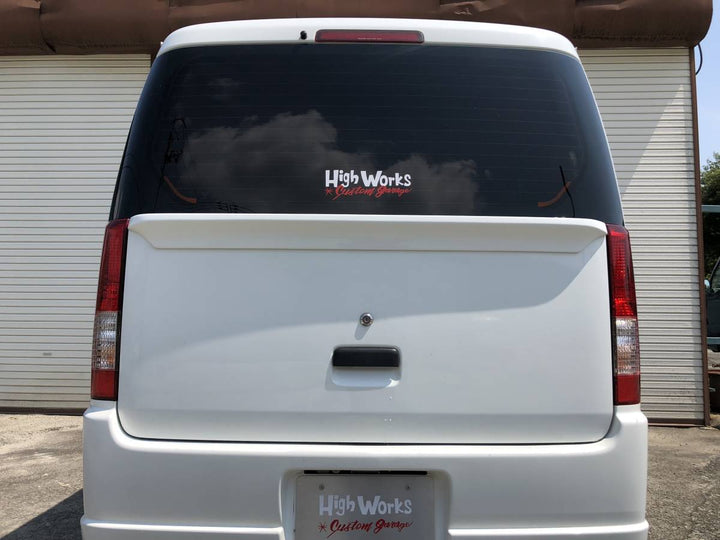Highworks | Rear Wing for Suzuki Every DA64W / DA64V - Low Roof