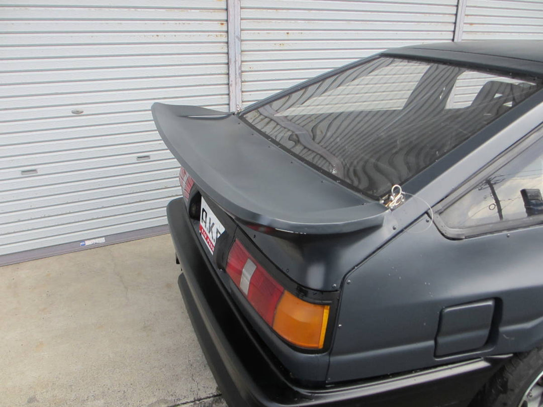Car Produce AKR | Porsche Style Trunk Wing for Toyota AE86 Hatch