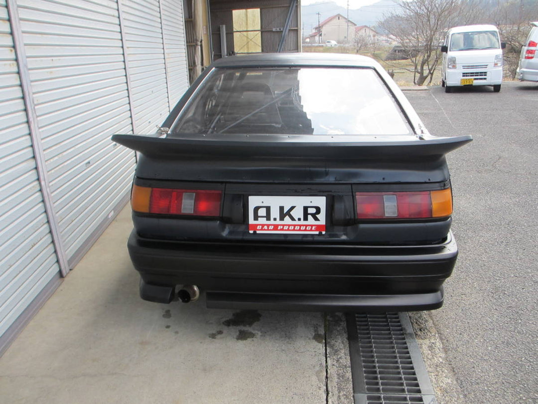 Car Produce AKR | Porsche Style Trunk Wing for Toyota AE86 Hatch