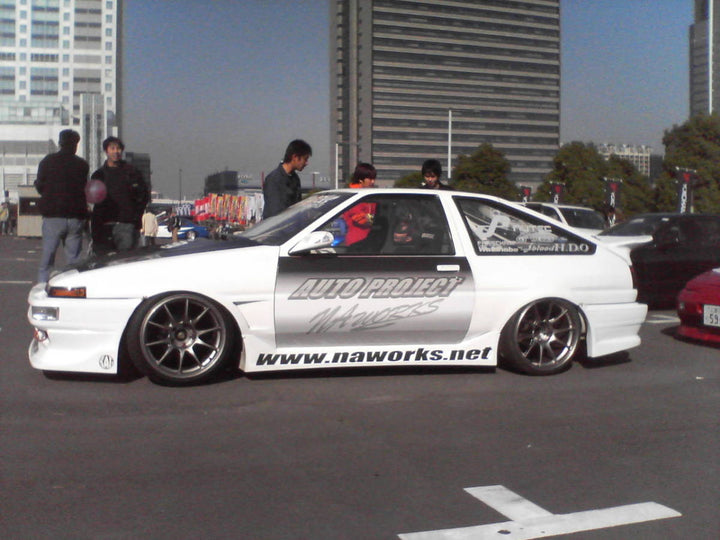 Car Produce AKR | Porsche Style Trunk Wing for Toyota AE86 Hatch