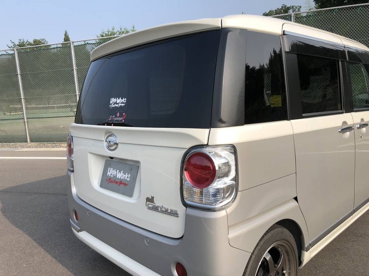Highworks | Roof Wing for Daihatsu Move Canbus LA800 / LA810 - Painted White