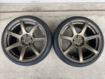 Work Emotion T7R PAIR (2) 5x114.3 18x9.5+30