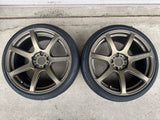 Work Emotion T7R PAIR (2) 5x114.3 18x9.5+30