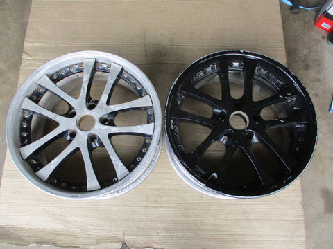 Weds Kranze LXZ PAIR (2) 5x114.3 18x8.5+35