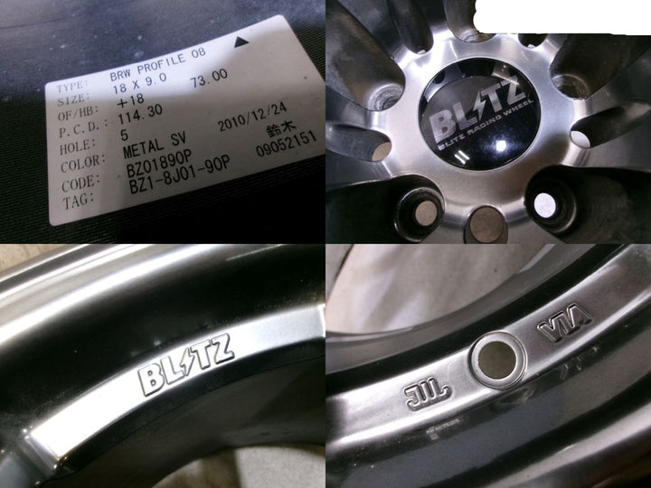 Blitz 08 PAIR (2) | 5x114.3 | 18x9+18