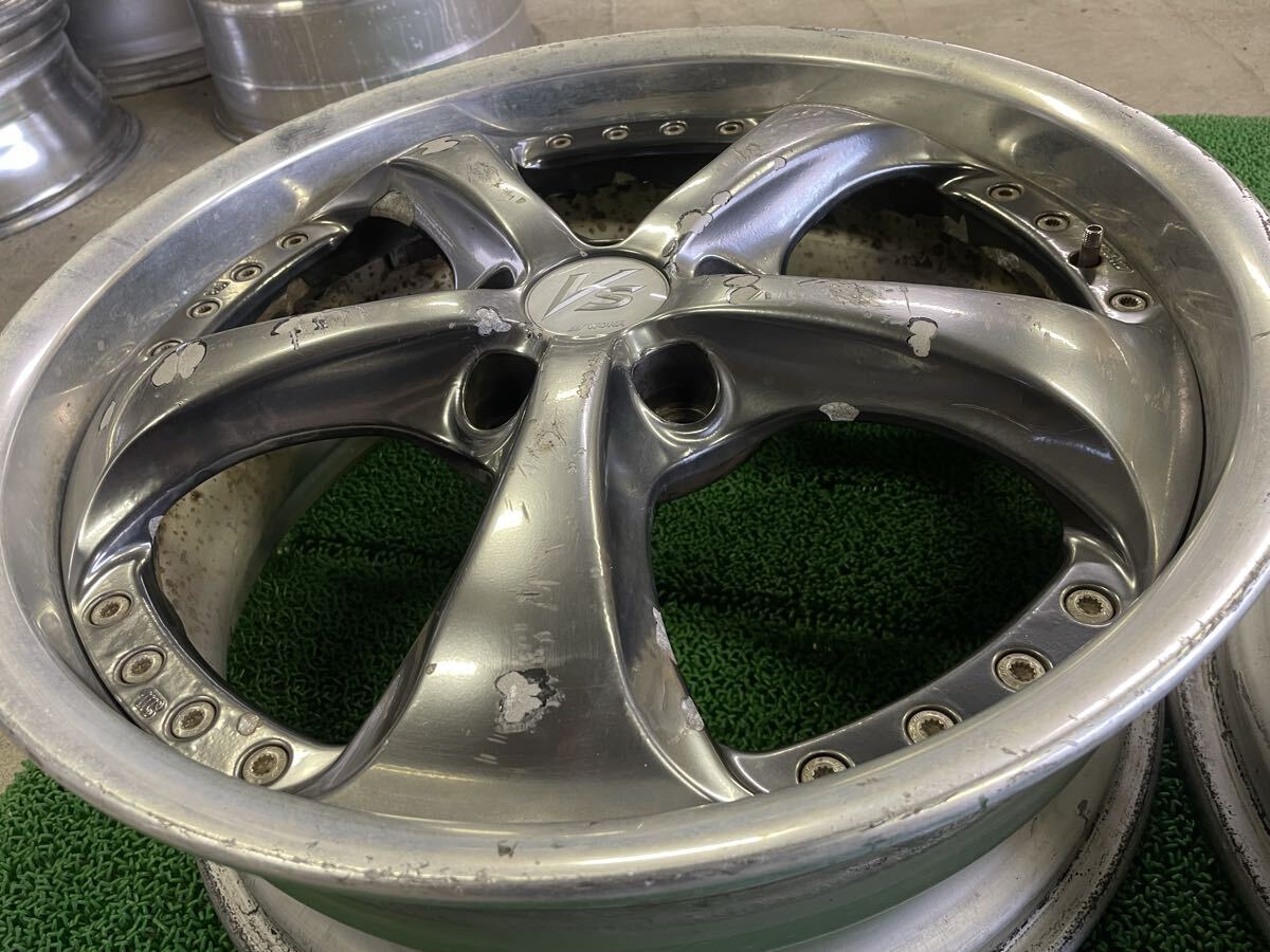 JAPAN STOCK! - Work VS KF PAIR (2) / 5x114.3 / 18x7.5 +45 – Parts