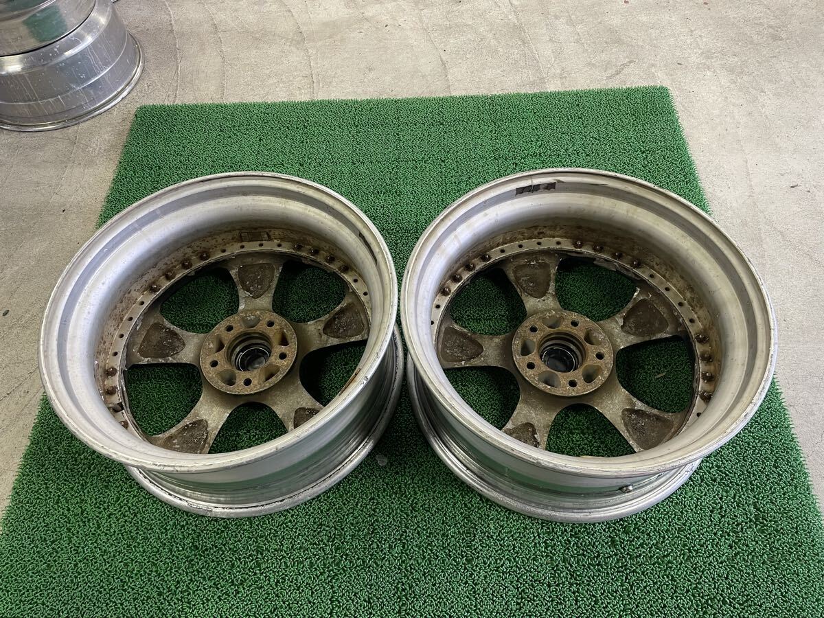 JAPAN STOCK! - Work VS KF PAIR (2) / 5x114.3 / 18x7.5 +45 – Parts
