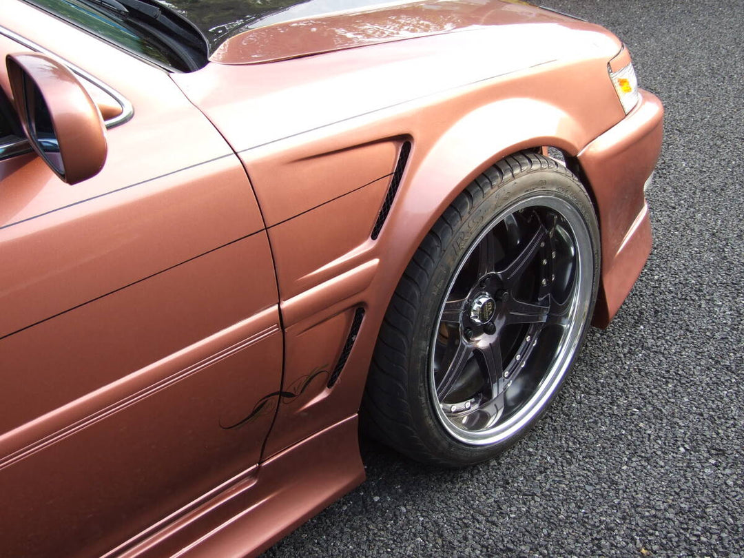 MISSILE | Front Wide Fenders Double Duct for Toyota Cresta JZX100