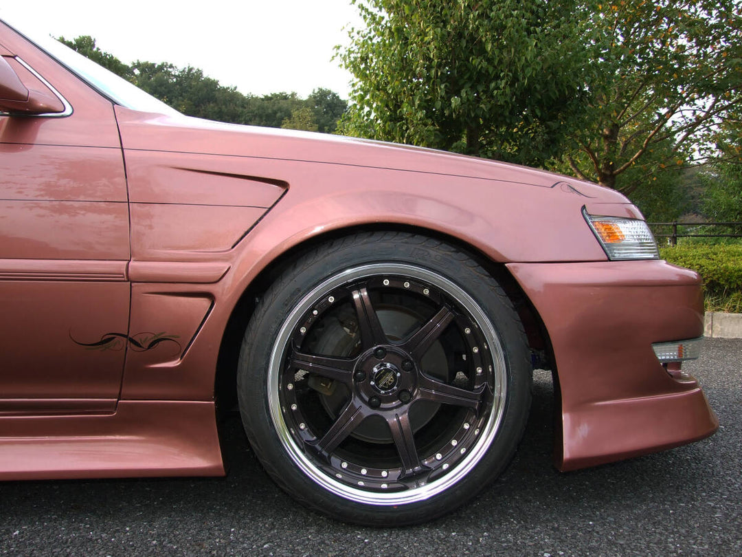 MISSILE | Front Wide Fenders Double Duct for Toyota Cresta JZX100