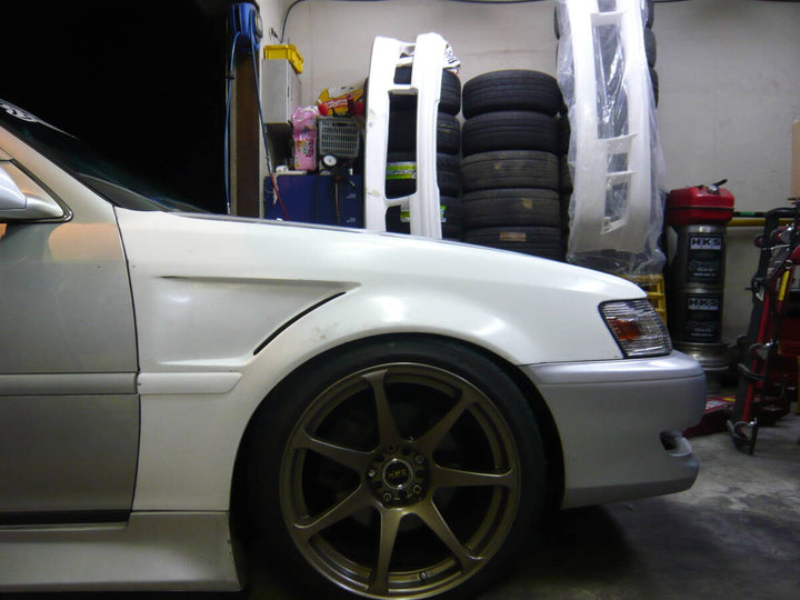MISSILE | Front Wide Fenders Single Duct for Toyota Cresta JZX100