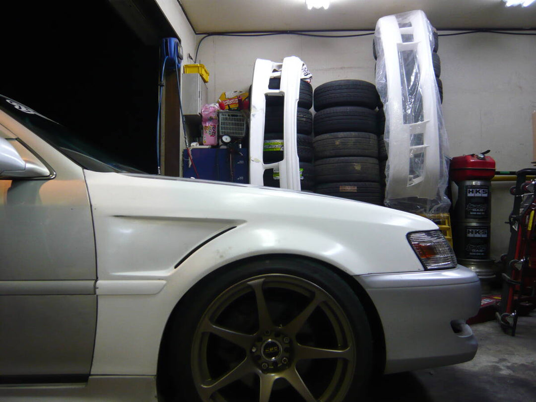 MISSILE | Front Wide Fenders Single Duct for Toyota Cresta JZX100