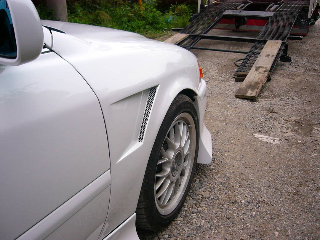 MISSILE | Front Wide Fenders Single Duct for Toyota Chaser JZX100