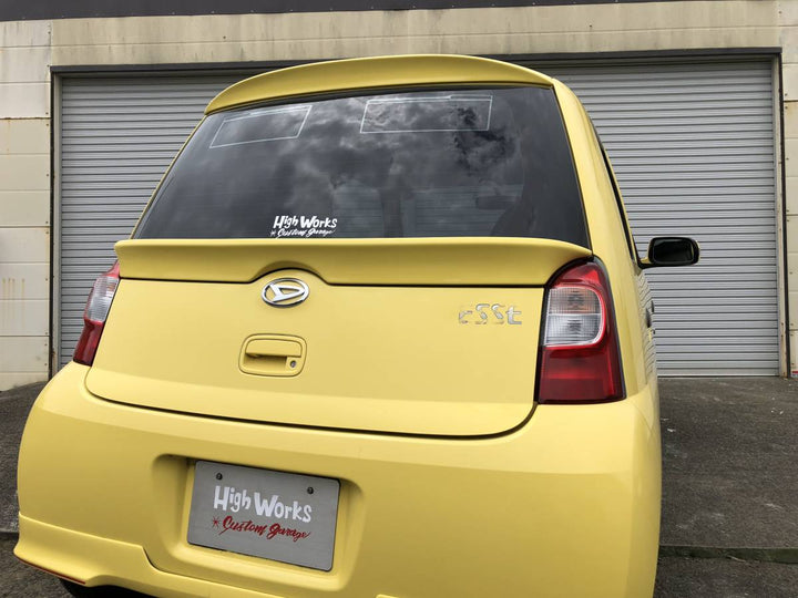 Highworks | Rear Wing for Daihatsu Esse L235 / L245