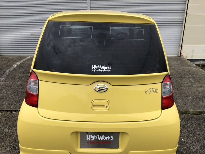 Highworks | Rear Wing for Daihatsu Esse L235 / L245