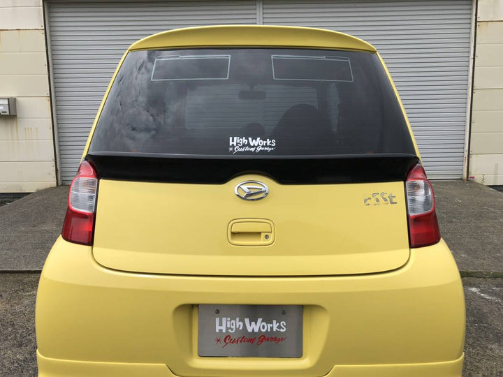 Highworks | Rear Wing for Daihatsu Esse L235 / L245
