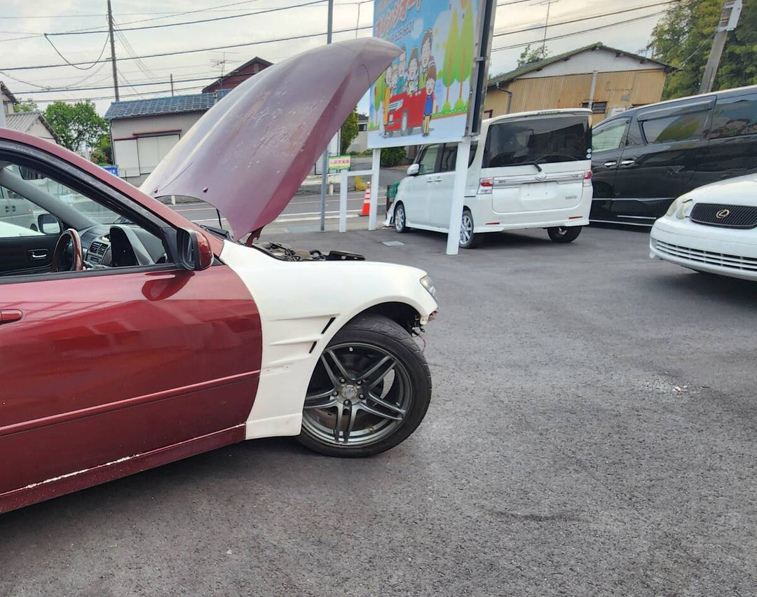 MISSILE | Front Wide Fenders Double Duct for Toyota Altezza / Lexus IS200 / IS300 (XE10)