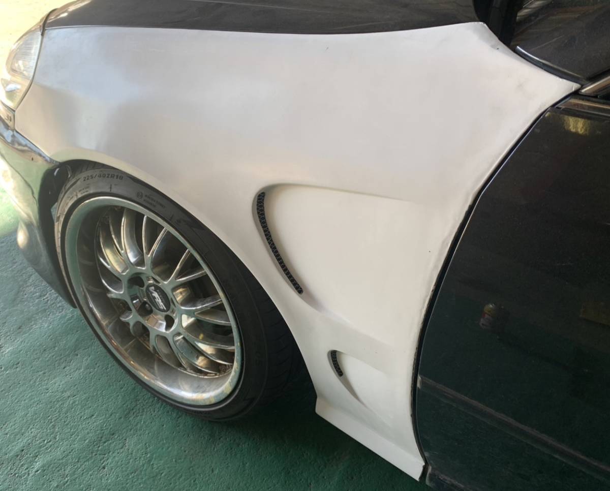 Ground Effect | Front Fenders +20mm for Toyota JZX110 Mark II