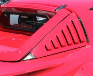 Ground Effect | Superb Quarter Window Louvers for Mazda RX7 (FA) SA22