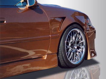 MISSILE | Front Wide Fenders Single Duct for Toyota Mark II JZX100